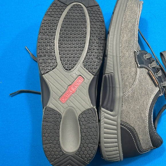 Ortho feet gray Oxford men’s 10m - Picture 8 of 8